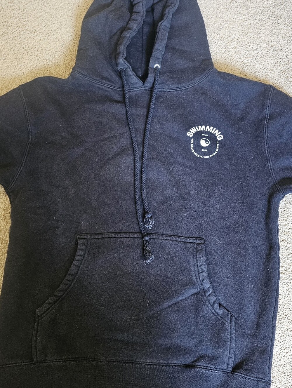 Mac Miller Black Swimming Heavyweight Hoodie
